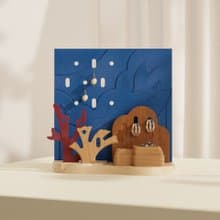 Hi 海 - 飾品收納展示架 / 實木製