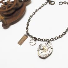 1960 Vintage 古董機芯齒輪手鍊