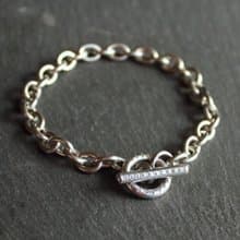 錫×銀手鍊 Chain Bracelet -AZUKI-