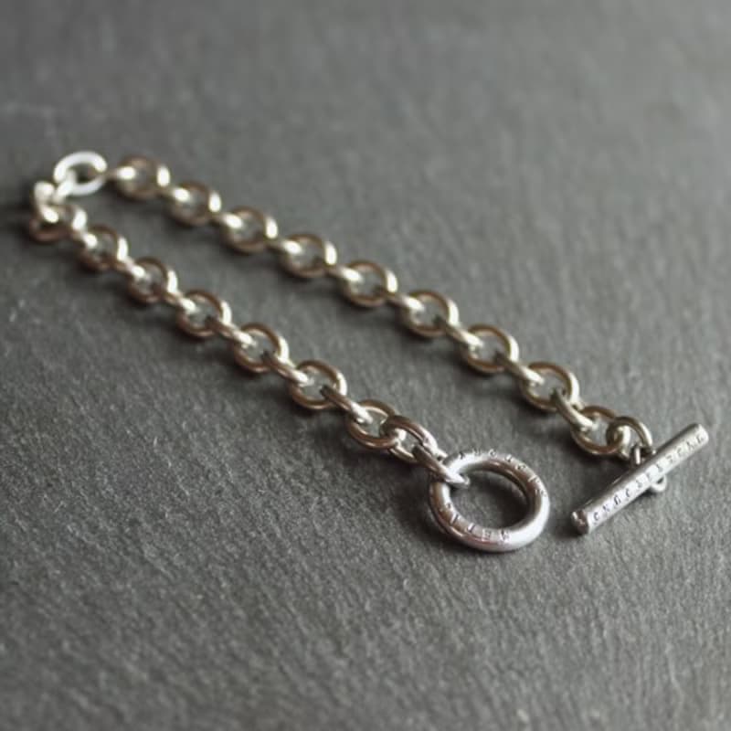 錫×銀手鍊 Chain Bracelet -AZUKI-