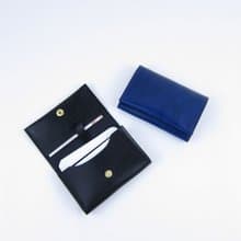 名片盒 名片夾  多功能收納 手染植鞣皮革