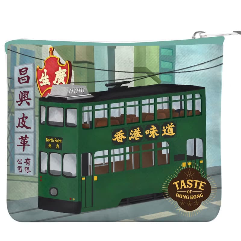 【香港味道】零錢包 - 叮叮車 / Tram