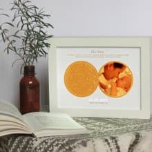 給新媽媽和寶寶的禮物 星空和照片小夜燈 創意裝飾畫燈箱  可調光