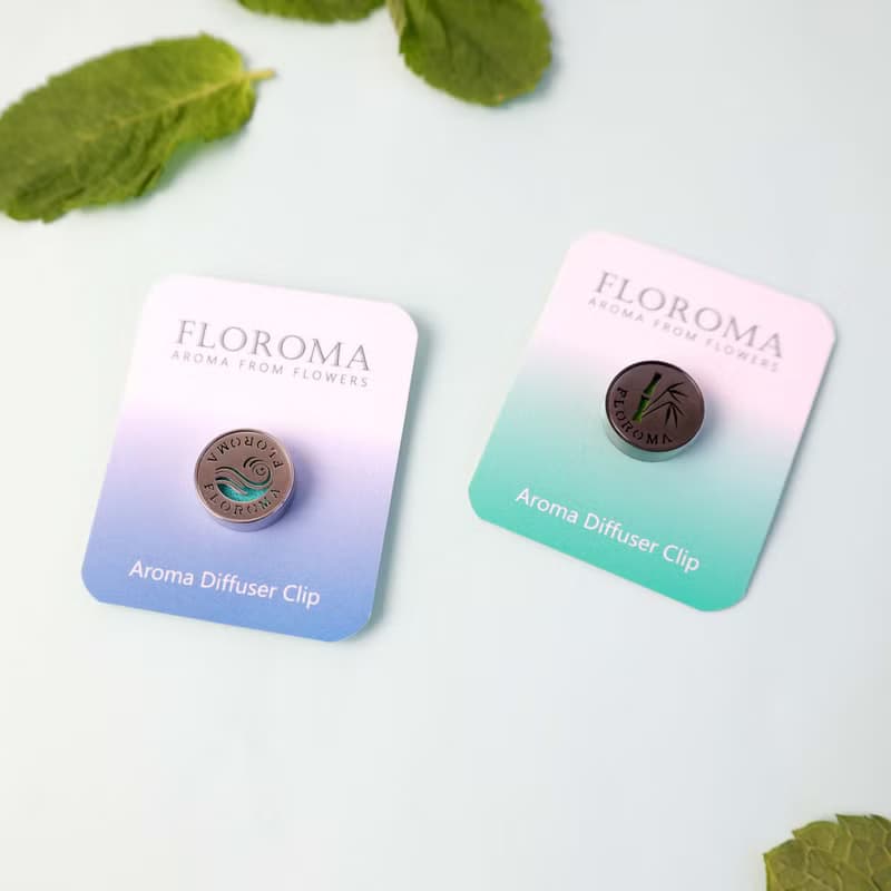 白蘭花香薰精油 + 口罩扣 Aroma Diffuser Clip Trial Set