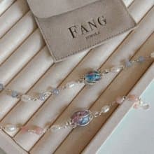 【中山區 金屬線編織】琉璃天然石手鍊/ 寶石自選  / 1人成班