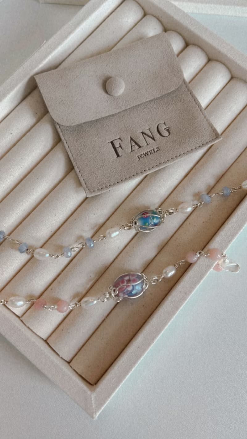 【體驗】【中山區 金屬線編織】琉璃天然石手鍊/ 寶石自選  / 1人成班