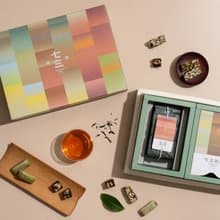 七三茶堂 風味色譜茶禮盒丨精品原葉 + 茶點心【附提袋】
