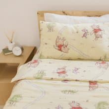 小熊維尼100%天絲薄被套 單人 - 迪士尼正版  天絲萊賽爾纖維