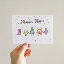 聖誕節 Merry Xmas 明信片