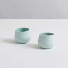 【3,co】海洋西施小杯(雙件組) - 綠+綠