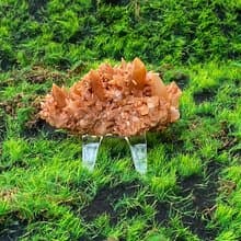 能量擺飾-一直有錢花 紅方解晶花簇 財運晶簇 招財開運 開工 禮品