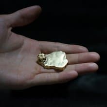 手工黃銅假石香插香立香底座小擺件托器具