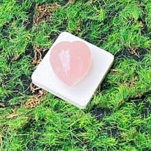 天然能量彩虹粉嫩粉晶愛心  旺人緣 旺姻緣 療癒 能量 擺件