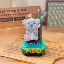 送禮首選 Begleitan獨家 - 手作蠟燭 - 可愛無尾熊香氛蠟燭小場景