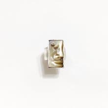 MEACHA-手工人臉眉骨釘珍珠貝耳