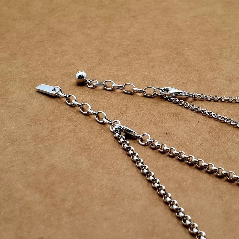 V23款(雙鍊套組)-做不出一樣的銀手環-情侶款925+999純銀手鍊