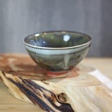 【送禮好物】120ml 天目釉 柴燒茶杯 鶯歌名家葉敏祥手工作品