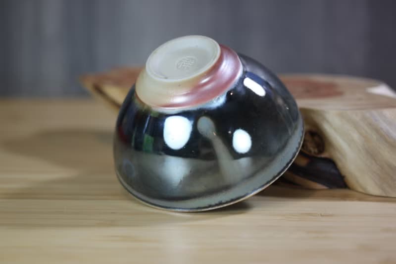 【送禮好物】120ml 天目釉 柴燒茶杯 鶯歌名家葉敏祥手工作品