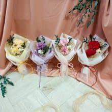 母親節限定  Love story永生花康乃馨花束禮盒/母親節花束/禮物