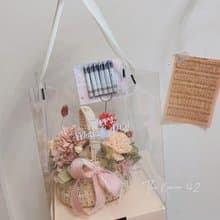 永生康乃馨小花籃/媽媽有錢花/捷運站自取免運