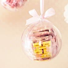 大球球(可垂吊)囍字雙色巧克力(1顆10入) 驚喜抽獎 婚禮佈置 創意