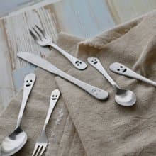 日本【SALUS 佐藤金屬】微笑NICO餐具