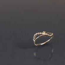 線條系列-曲線感925銀戒