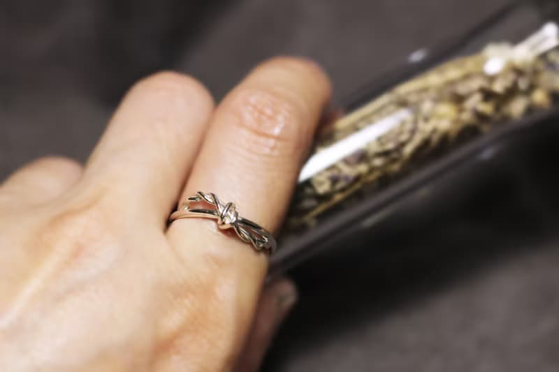 線條系列-曲線感925銀戒