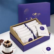 CoFeel凱飛 耶加雪菲│黃金曼特寧│單品濾掛咖啡禮盒│10g 20包