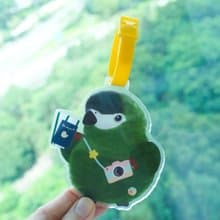鳥寶飛飛行李牌 迷你金剛鸚鵡 栗額金剛鸚鵡