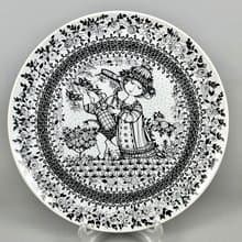 Rosenthal Studio-Line 夏季 Bjorn Wiinblad 四季盤