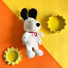 BON TON TOYS Snoopy史努比填充玩偶-奶油 17cm
