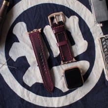 Apple Watch 皮革錶帶訂製