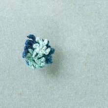 觀葉鉤織耳環 #2