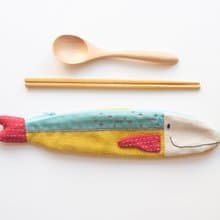 Travelling Tuna cutlery pouch - primary