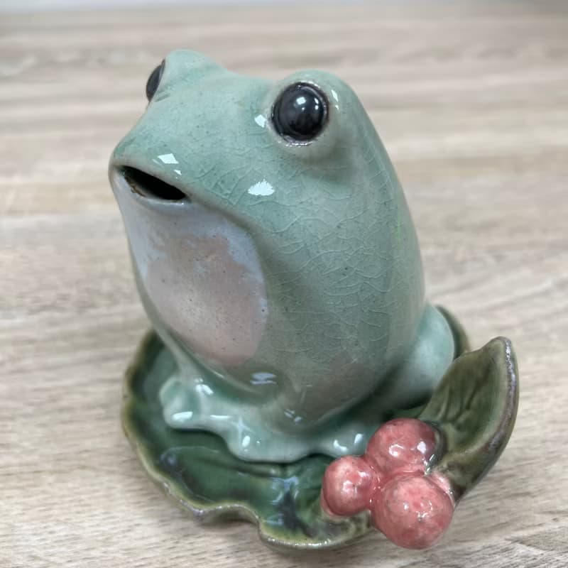 日本【松榮堂】Frog【青蛙】 香爐