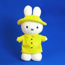 BON TON TOYS Miffy米菲兔填充玩偶-雨衣兔 24cm