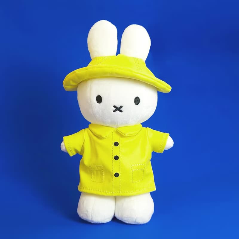 BON TON TOYS Miffy米菲兔填充玩偶-雨衣兔 24cm