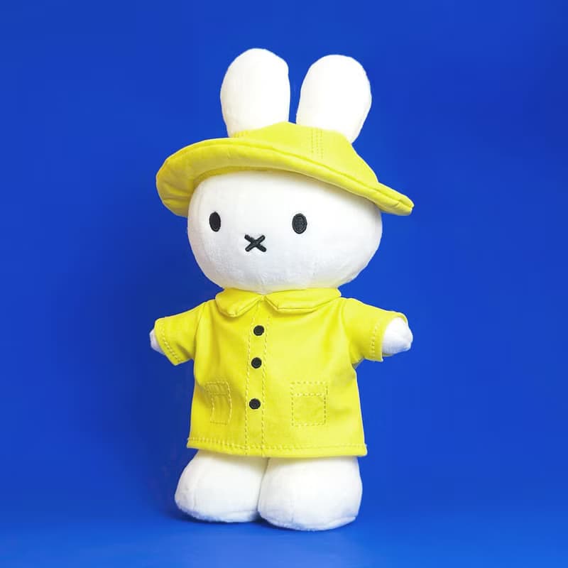 BON TON TOYS Miffy米菲兔填充玩偶-雨衣兔 24cm