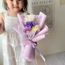 【日常花束】flower-of-life 藍紫兩色 日本永生玫瑰小花束
