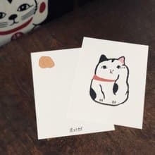 祈願明信片/代寫服務/招財貓/犬張子/達摩/風雨免朝