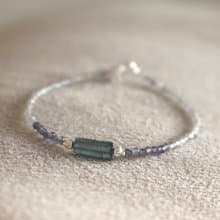 手鍊 藍晶石 菫青石 光譜石 - 意外驚喜 -