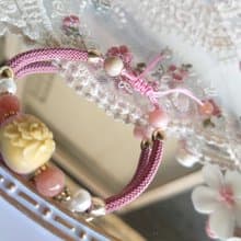 Miss feng天然石新礦塩源瑪瑙手鍊