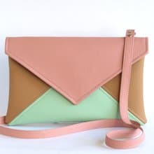 Crossbody Clutch Bag For Women, Cross Body Purse, Small Purse, Pink Handbag