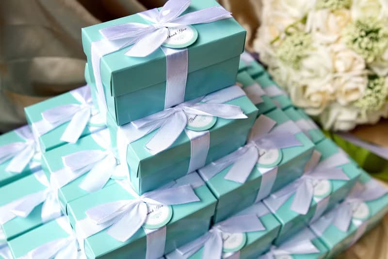 Double Love Tiffany盒  藍蓋hero果醬+花椰菜鑰匙圈  小禮盒
