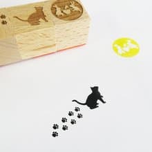 月見猫ちゃんはんこセット Gift wrapping Christmas Gift