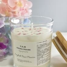 最愛小蒼蘭 | 花香調 | 手工大豆蠟燭 (150g)無外盒包裝 裸賣優惠