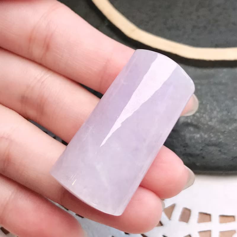 紫羅蘭翡翠印章| 天然緬甸玉A貨翡翠 | 送禮