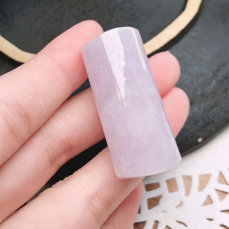 紫羅蘭翡翠印章| 天然緬甸玉A貨翡翠 | 送禮