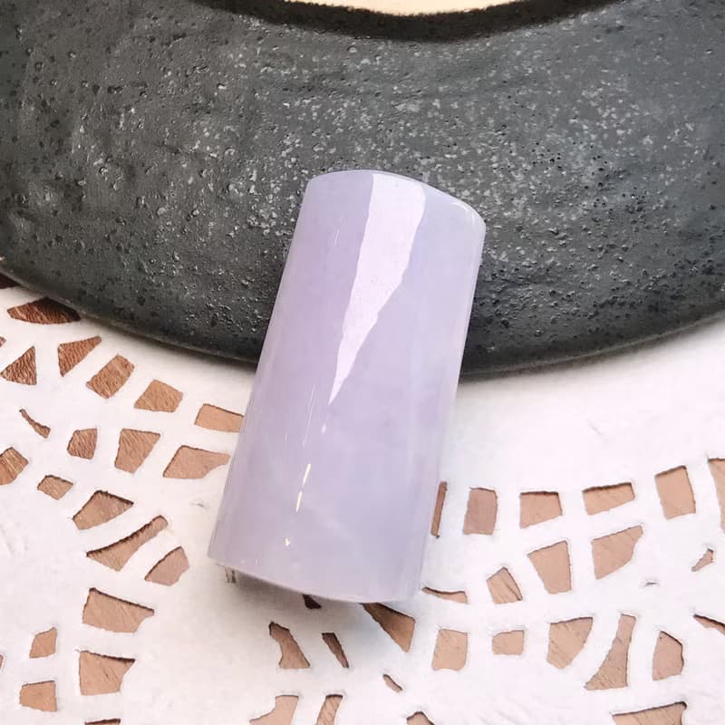 紫羅蘭翡翠印章| 天然緬甸玉A貨翡翠 | 送禮